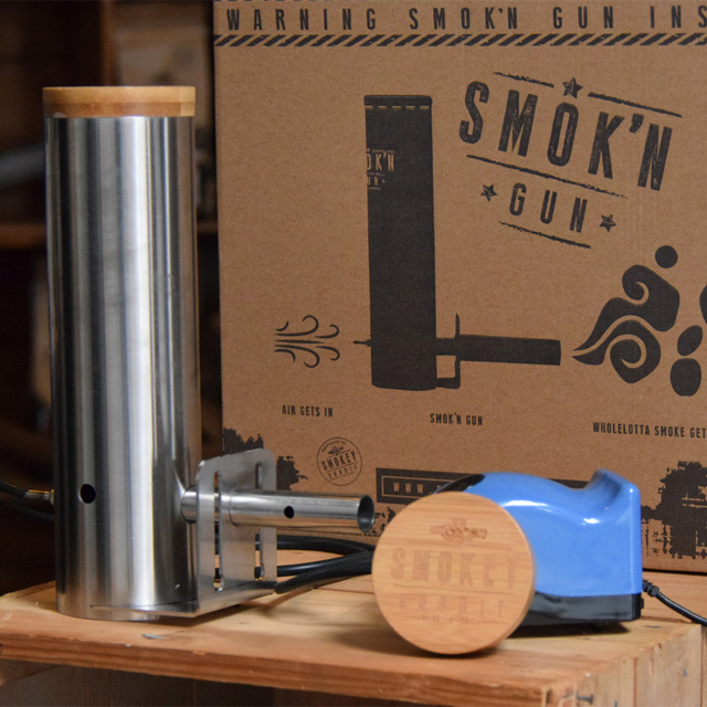 Дымогенератор из нержавеющей стали с крупными частицами древесной стружки, регулируемые аксессуары для копчения