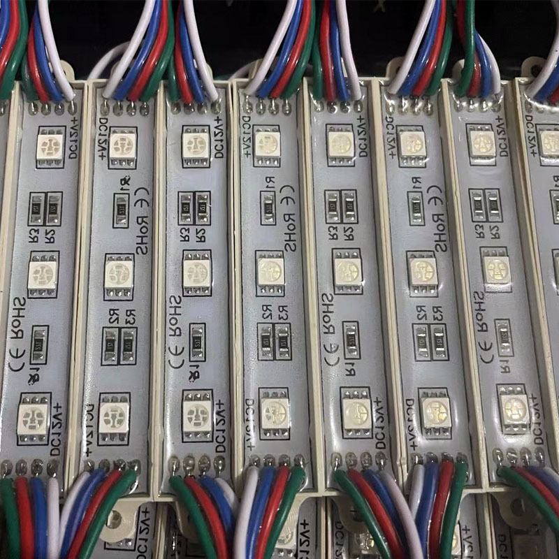 Производитель экспорт рекламный светящийся знак акриловый световой источник клей цветной RGB модуль LED модуль