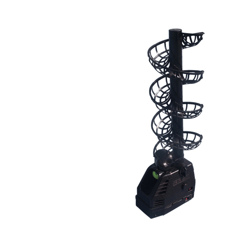 Tennis Self-Training Tennis Ball Throwing Machine Self-Service Single Person with Ball Catching and Swing Practice Device Multi-Ball Training Ball Serving Machine