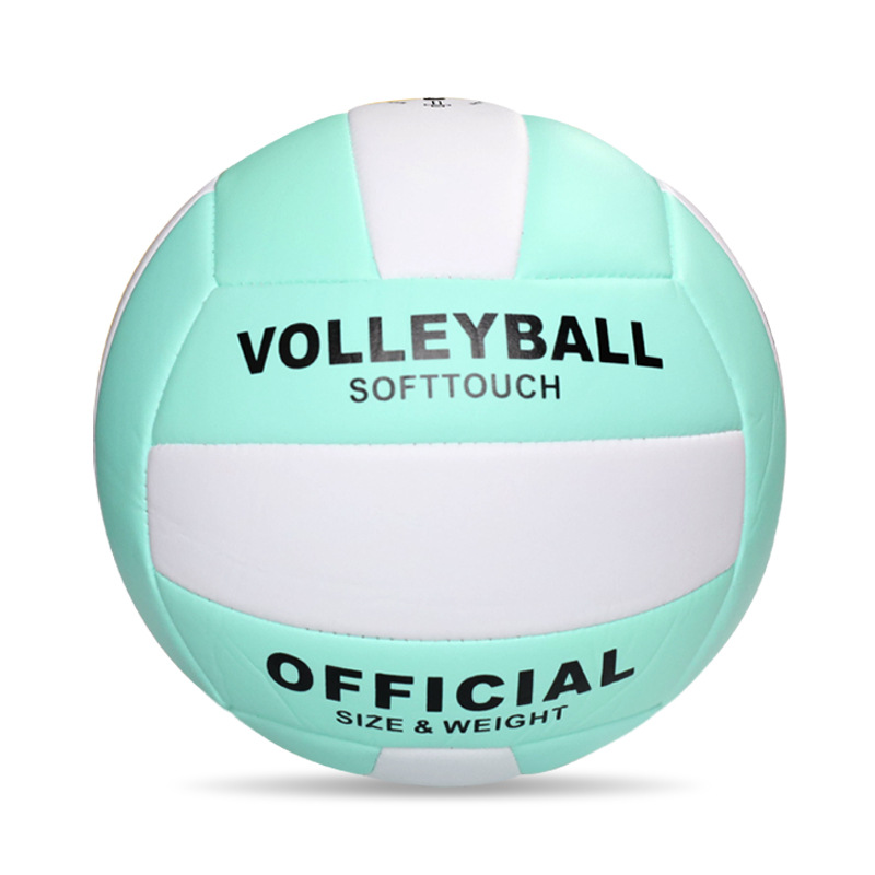 Pvc Machine-Sewn Volleyball for Exam, Competition, Training, Machine-Stitched Soft Volleyball, Size 5 Beach Volleyball Wholesale Volleyball