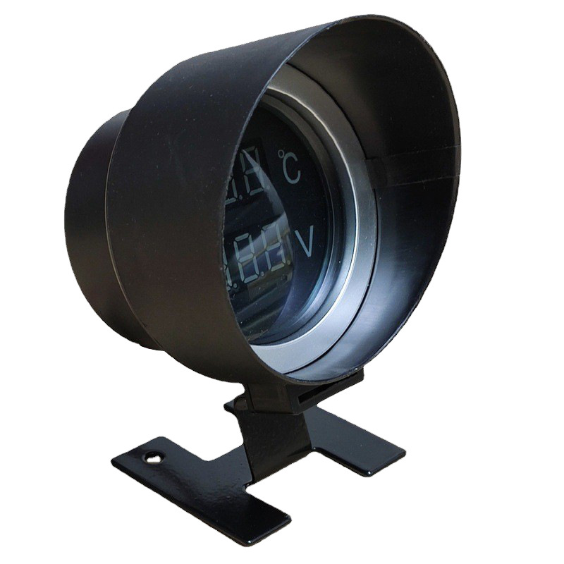 Cross-border gun type water temperature voltmeter digital display 12V24V car car truck general modification instrument electricity inspection