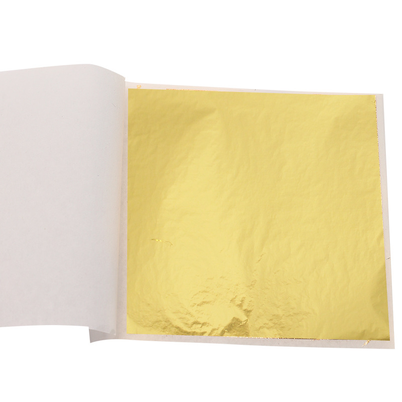 Gold Foil Paper Taiwan Gold Foil Nail Art Decoration Painting DIY Gold Chinese Wedding Kt Board Background Gold