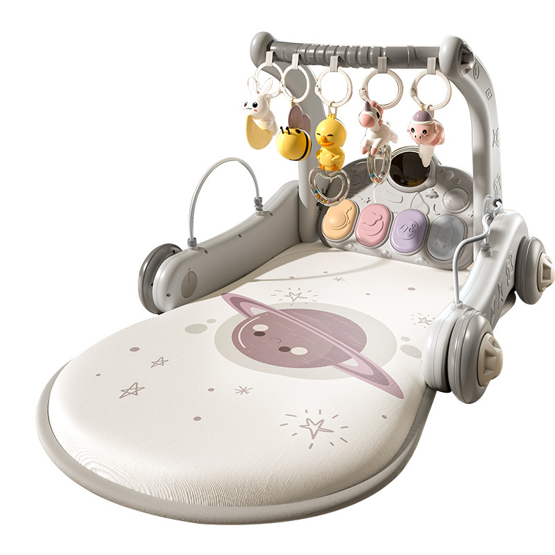 Baby Toy Fitness Rack Pedal Piano 0-1 Year-Old Coax Baby Artifact 3 Months 6 Newborn Full Moon Baby Gift