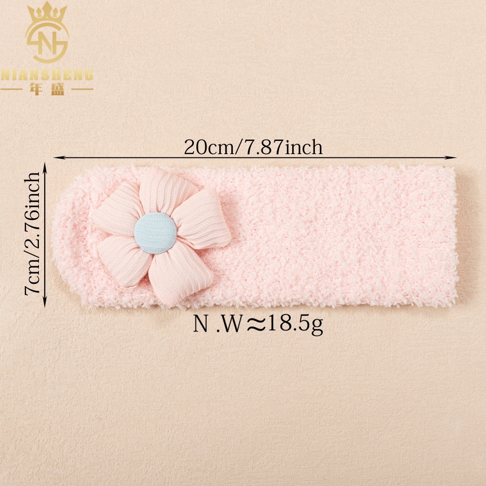 European and American New Children's Cute Flower Foot Socks Baby Sun Flower Breathable Socks Baby Non-Slip Toddler Socks