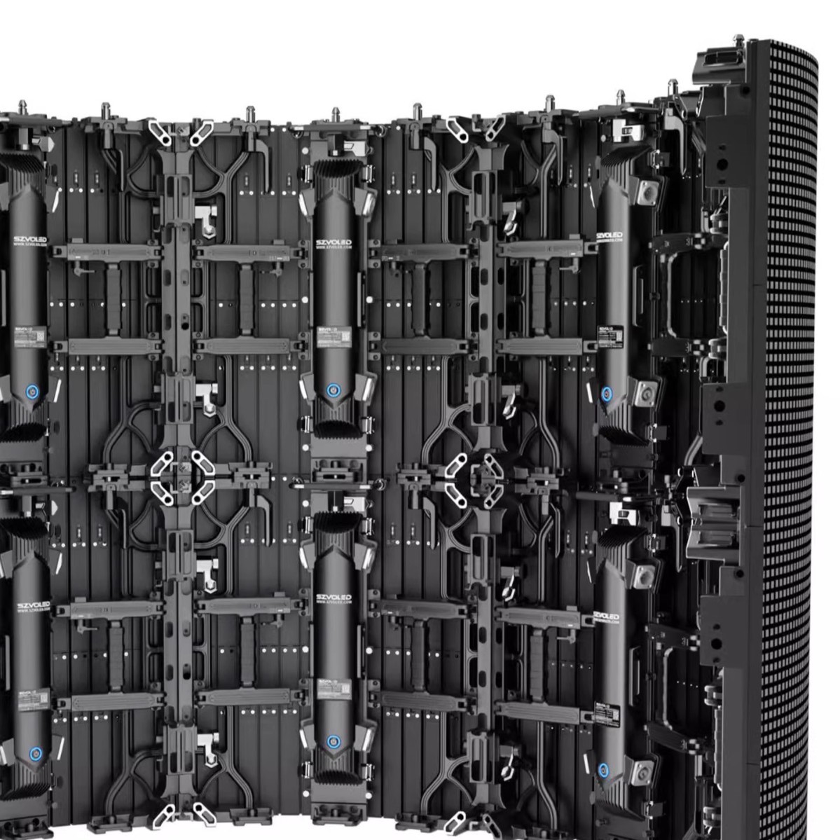 Rental P3.91Led Display Seamless Splicing Curved Stage Background Large Screen Outdoor New Universal Waterproof