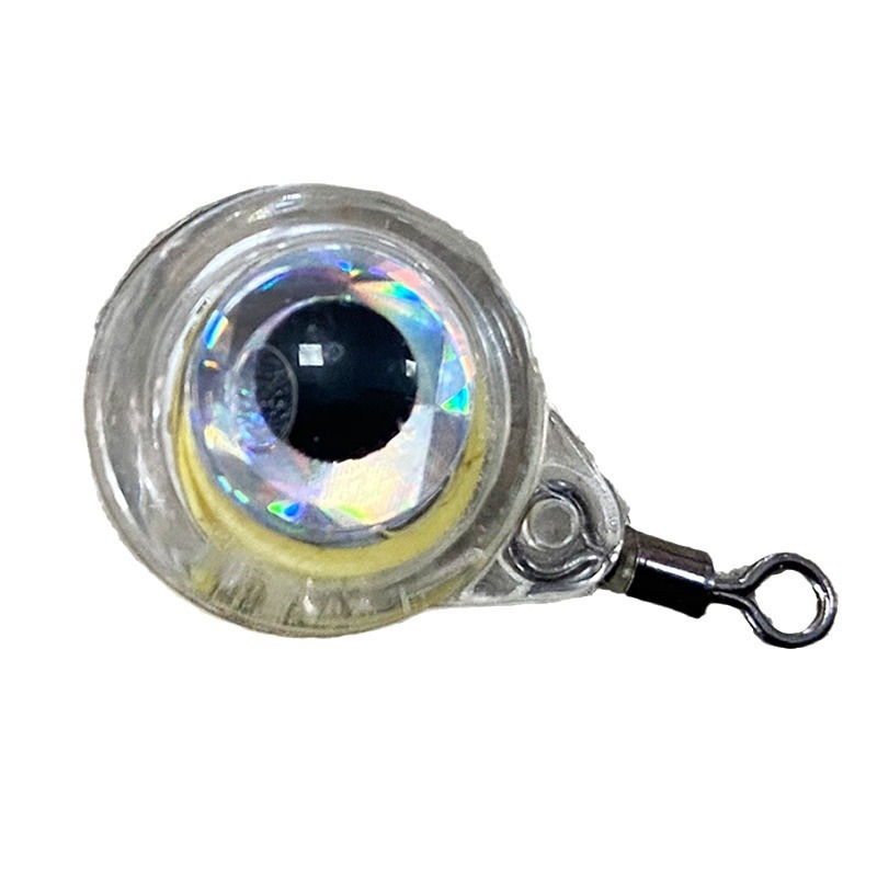 Weihe Sports Button Fish Lure Lamp 2.5Cm2.3G Led Underwater Fish Collection Lamp Luminous Lamp Luya Bait Lamp