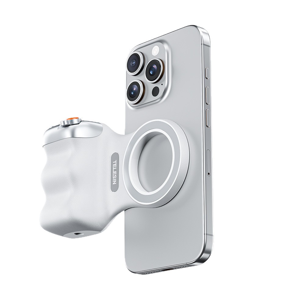 Magnetic suction assistant wireless Bluetooth remote control auxiliary zoom photography anti-shake stabilizer Taixun telesin handle
