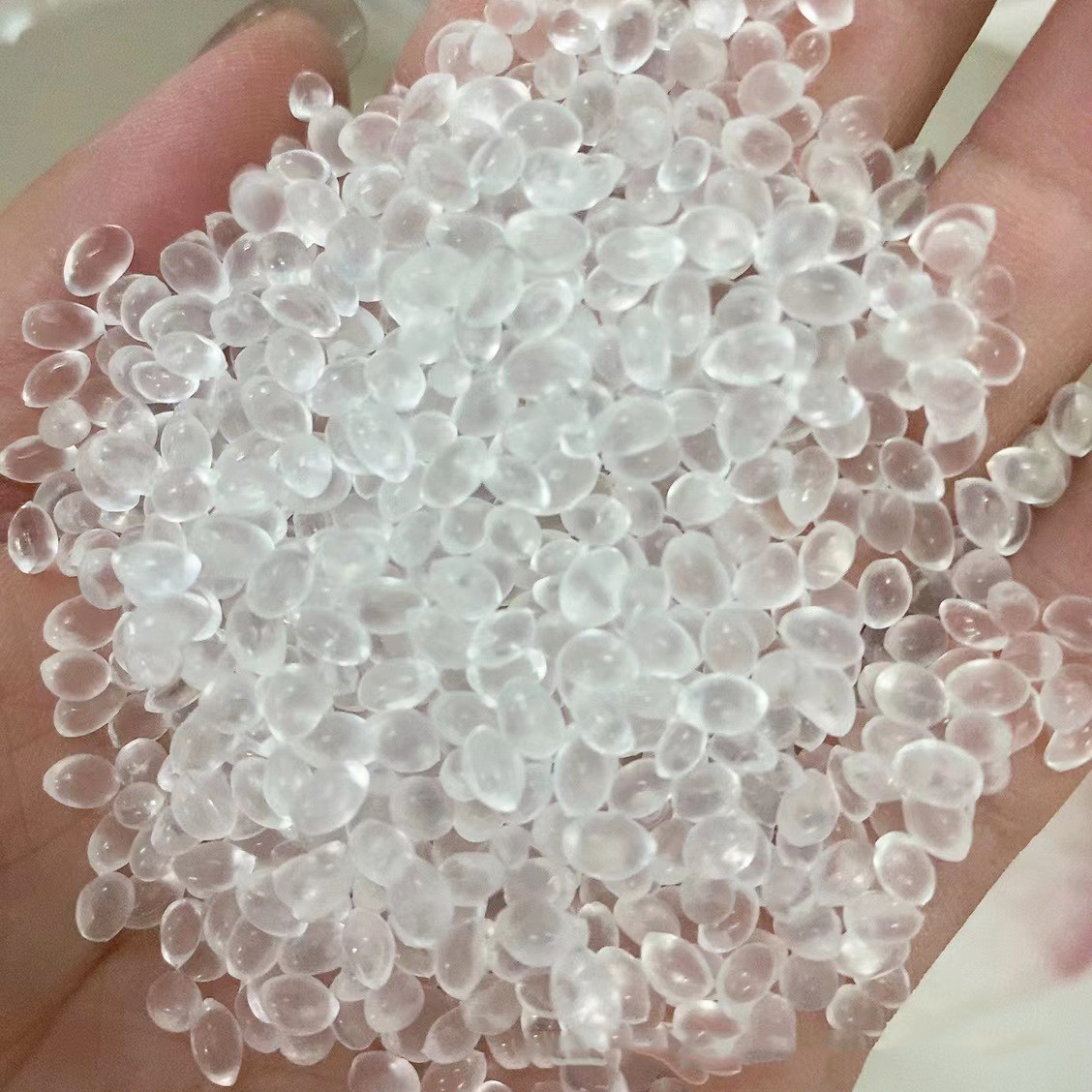 diy homemade handmade free resin high transparent white plastic crystal clay gum 70 degrees low temperature hot melt