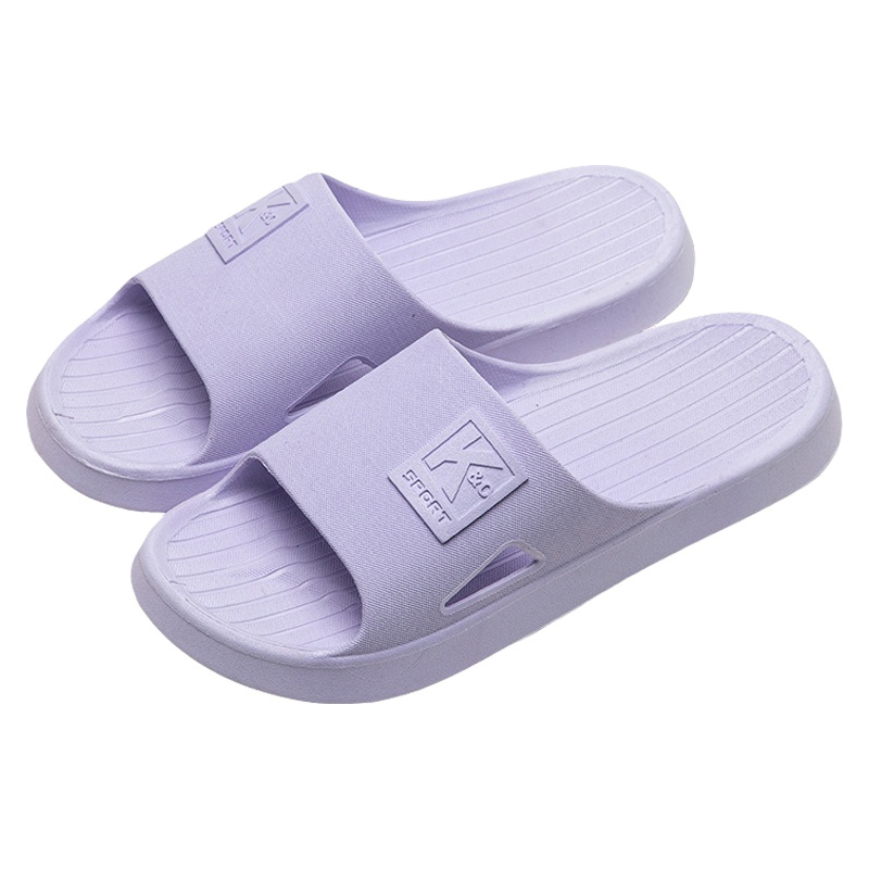New Slippers for Summer Women Couple Home Indoor Bathroom Bath Non-slip Outer Wear Thick Soft Bottom Sandals for Men