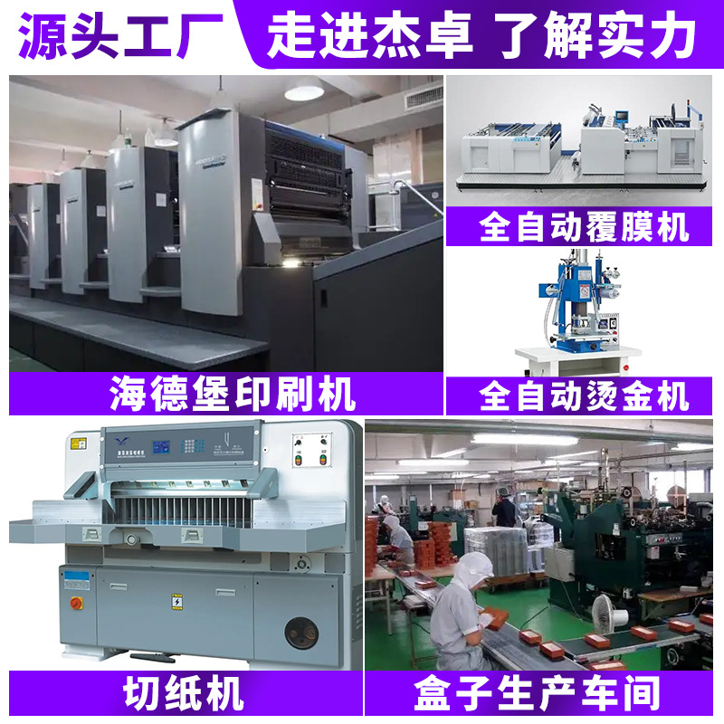 A6 Certificate Warranty Card Brochure Product Folding English Picture Album Manual Printing Customization