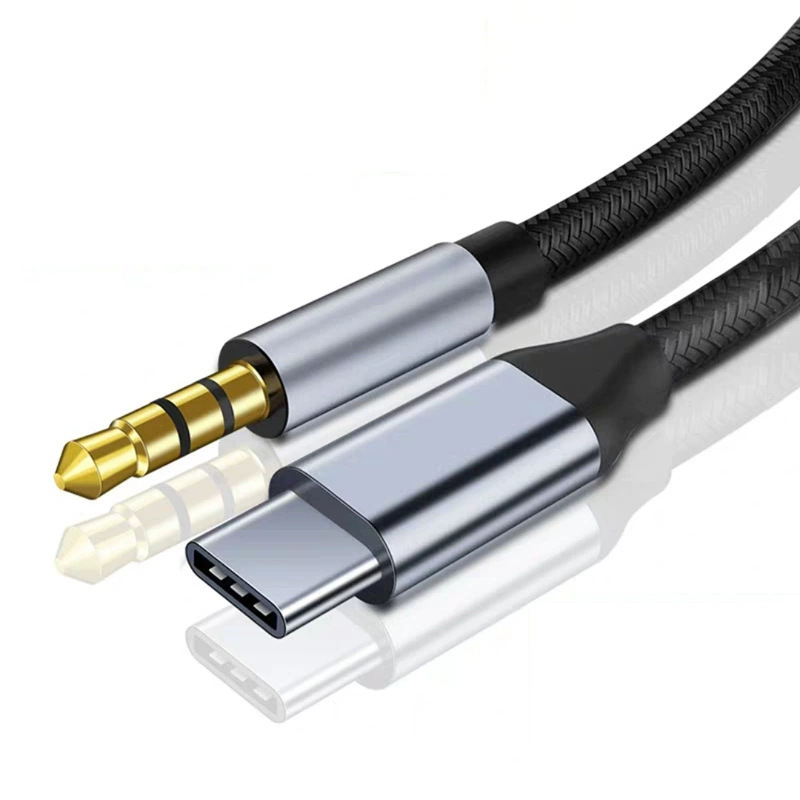 Type-C to 3.5mm Audio Cable Pingguo 151617 Aux Audio Cable Mobile Phone Car Speaker Headphone Connection Cable
