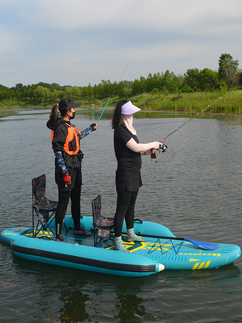 Lehai Paddle Board Boat Anti-Rollover Balance Fishing Boat Double Paddle Board Surfing Sea Fishing Luya Sup Paddle Board Customization