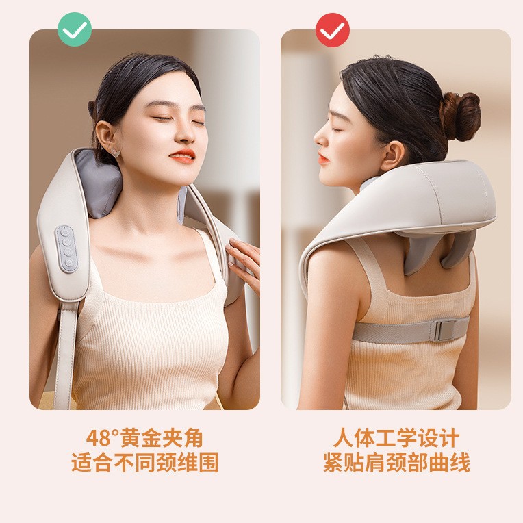Oaks cervical vertebra massager back waist shoulder strong vertebra neck kneading special artifact trapezius muscle massager