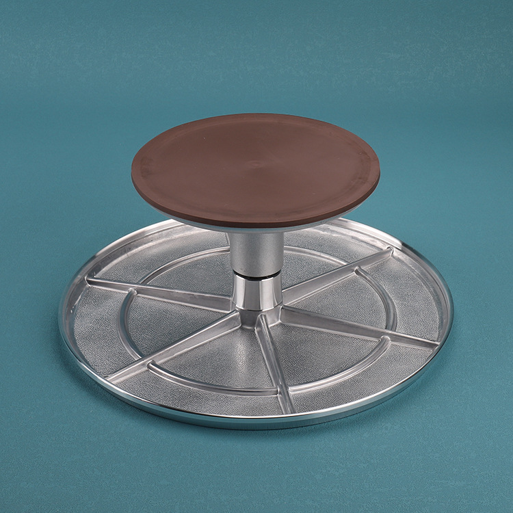 Aluminum Alloy Decorating Table Household Decorating Turntable Cake Turntable Commercial Cake Turntable Rotating Table Baking Tools