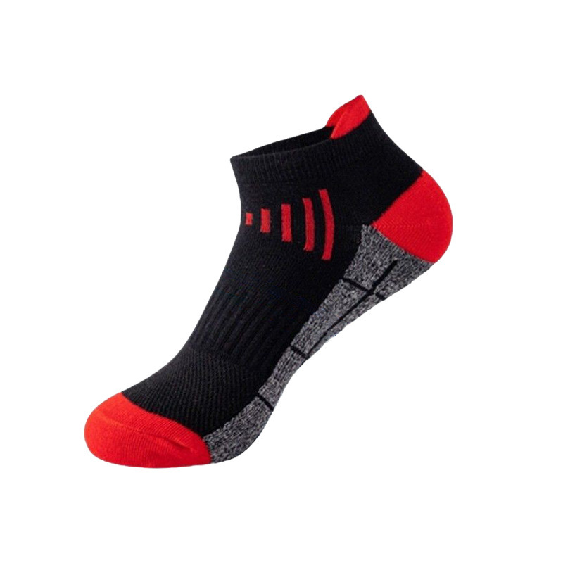 Amazon cross-border explosions men's sports socks summer thin deodorant sweat-absorbent breathable socks outdoor running socks