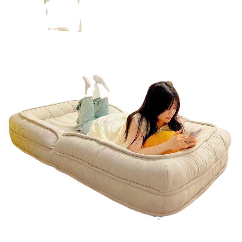 Human Dog Kennel Lazy Sofa Folding Sleepable Lying Sofa Bed Room Bedroom Double Tatami Single Sofa