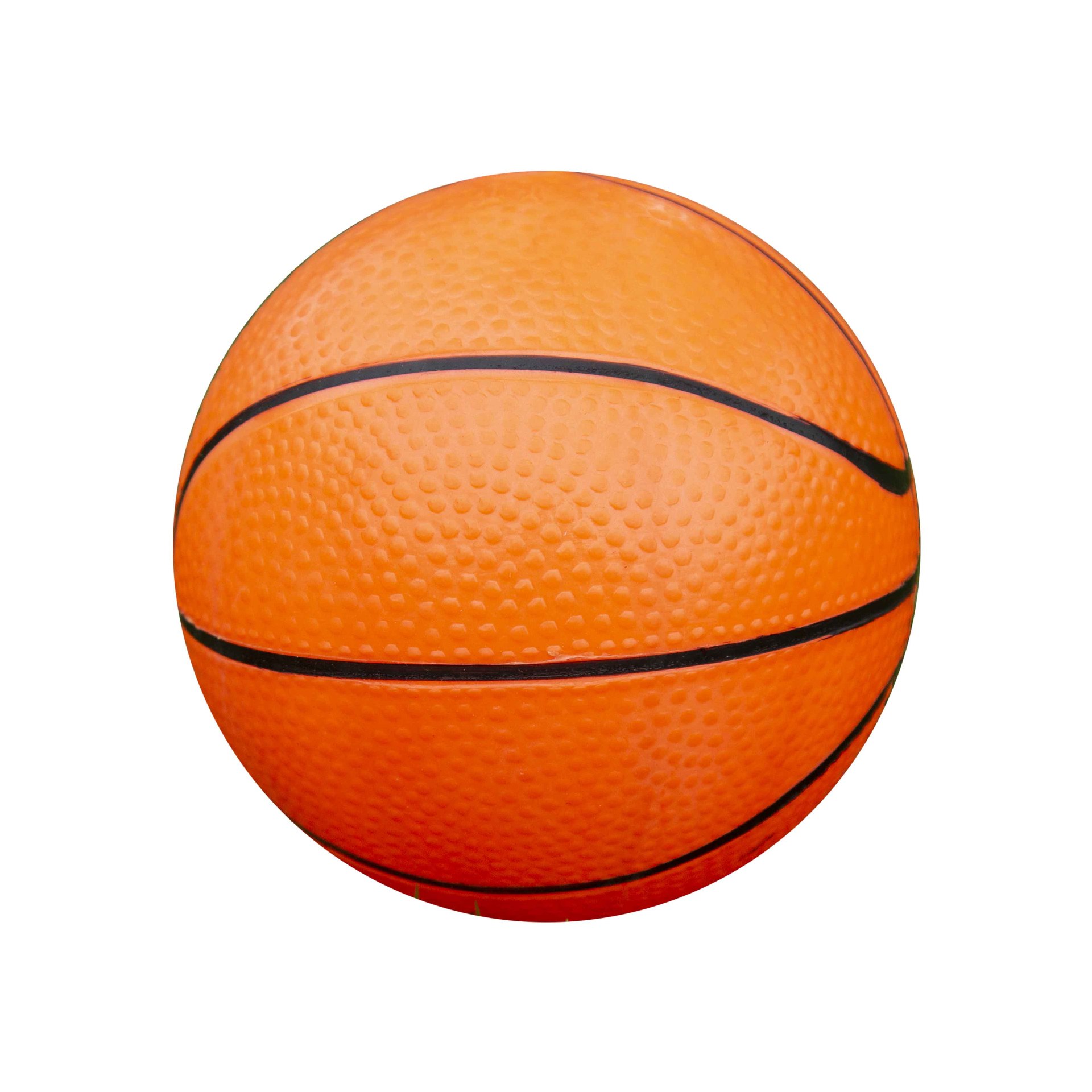 12cm Kidsren's Pvc Ball Orange Racket Ball Two-Yuan Store Wholesale Outdoor Inflatable Toy Small Basketball Small Football