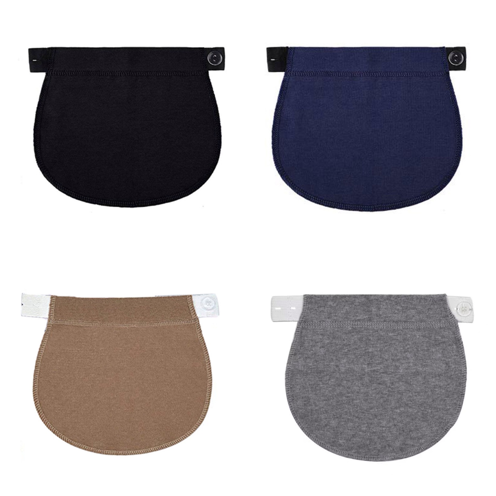 Cross-border knitted stretch cotton pregnant women's pants waist expansion with fat belly expansion pants extender