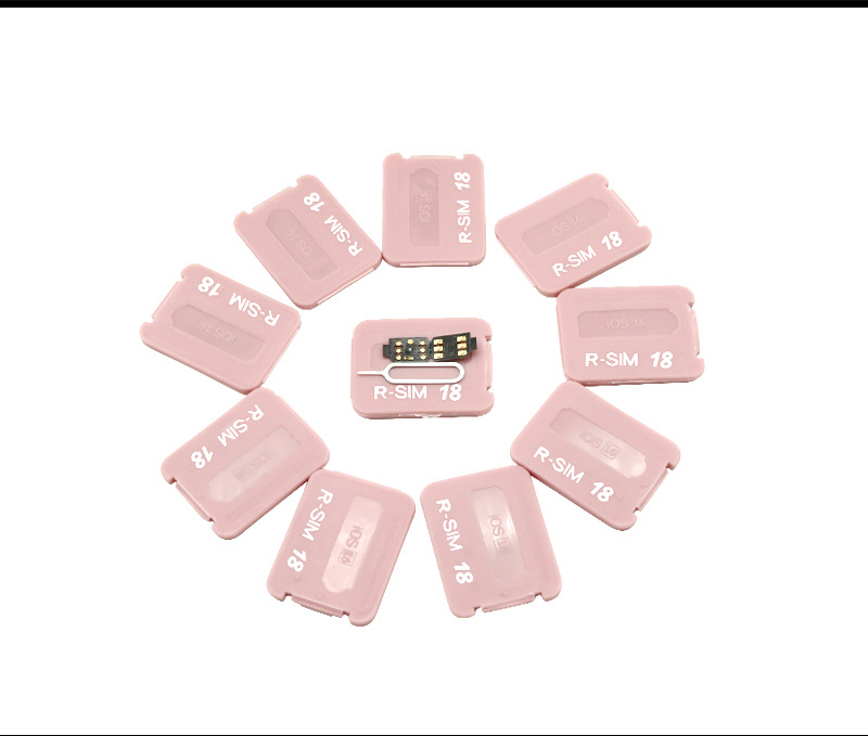 R-SIM18 + dual-chip CPU iP 14 series 5g version iOS16 card sticker RSIM18 + rsim18 +