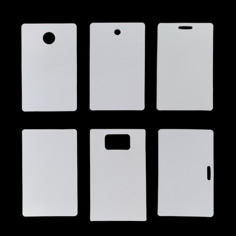 Plastic card sign label price membership card clothing hanging card hanging advertising tag PVC transparent card