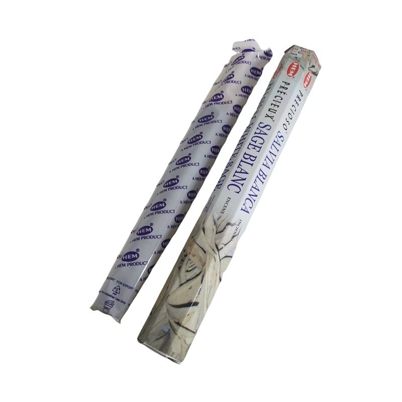 Indian White Sage White Sage Line Incense Indoor Incense Purification Air Smoked Aromatherapy genuine goods Soothing