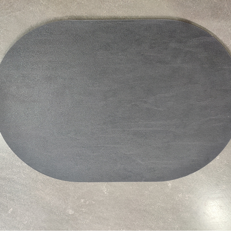 Supports Various Sizes and Patterns of White Diatomaceous Earth Rubber Mat Raw Materials, Oval-Shaped Absorbent Soft Mats, Non-Slip