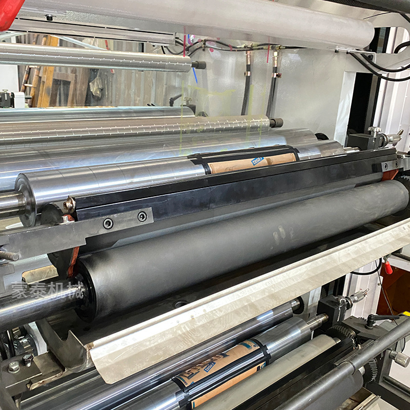 Six-Color Stacked Flexible Offset Printing Machine Manufacturer Multi-Color Roll Non-Woven Fabric Flexographic Printing Machine