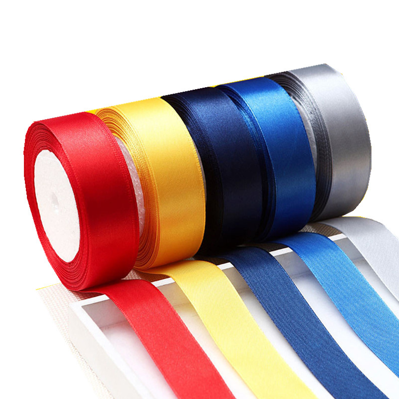 оптовая индивидуальная лента шириной 0.3-4 см атласный пояс лента цвета конфет