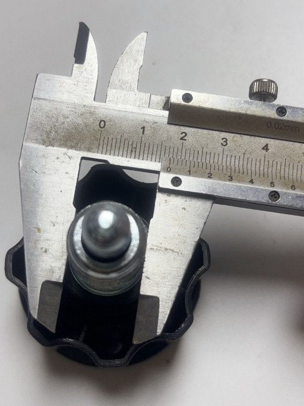 M18x22mm gantry exercise bike equipment latch adjust position pull pin reset latch plum blossom handle latch piece