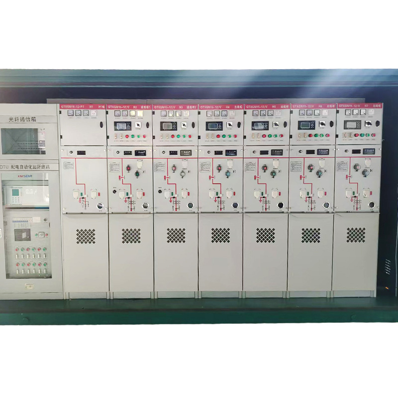 Manufacturer 10Kv Solid Ring Network Cabinet High Voltage Inlet and Outlet Solid Insulated Gas-Filled Cabinet Metal Closed Load Switch Cabinet