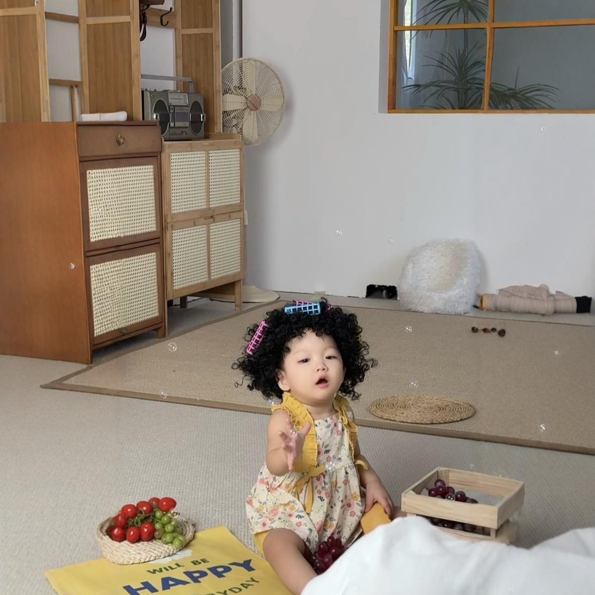 Children's Rental Wig 2~12 Years Old Performance Wig Funny Props Kindergarten Children's Day Activity Headwear