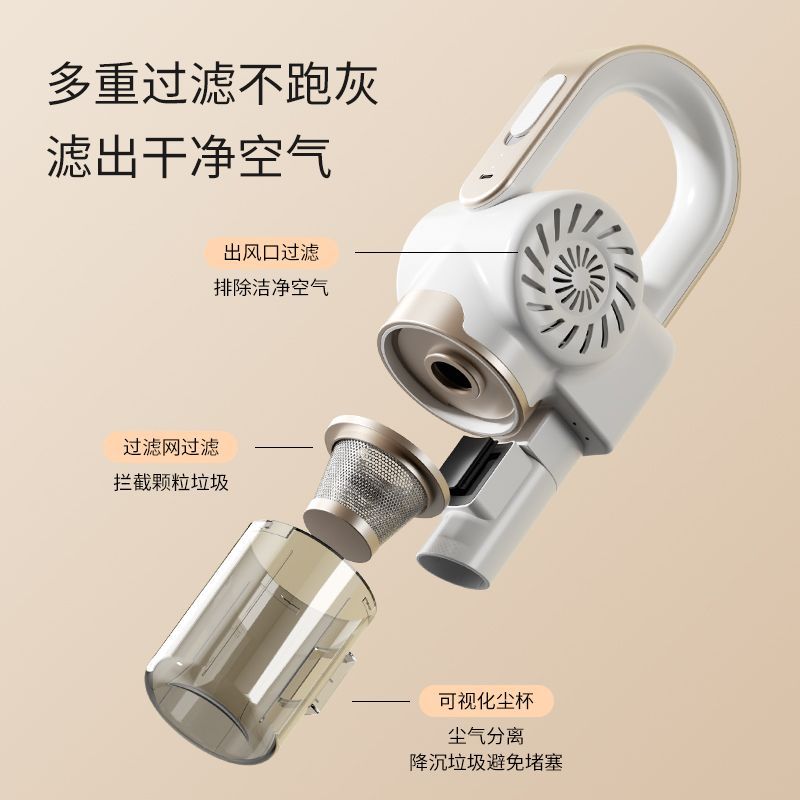 Mite remover vacuum cleaner home bed ultraviolet sterilizer vacuum cleaner mopping all-in-one handheld wireless concealment remover