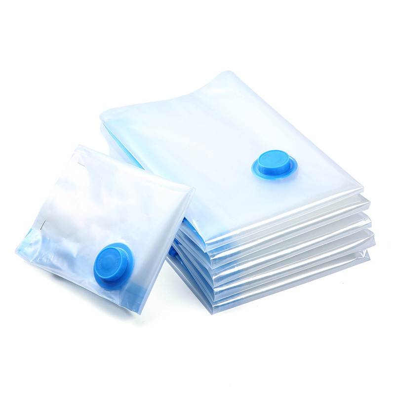 Cross-border Vacuum Bag Compression Bag Transparent Storage Bag Household Quilt Clothes Finishing Storage Bag Packing Travel