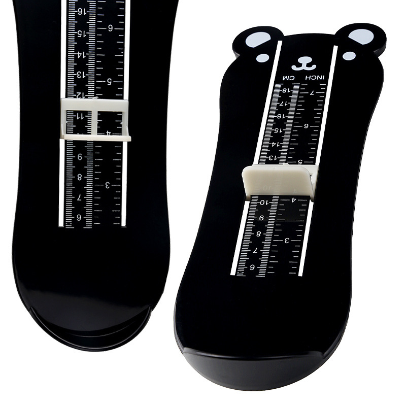 Cute bear foot gauge household baby 0-8 years old children's online purchase shoes inner long feet measuring instrument