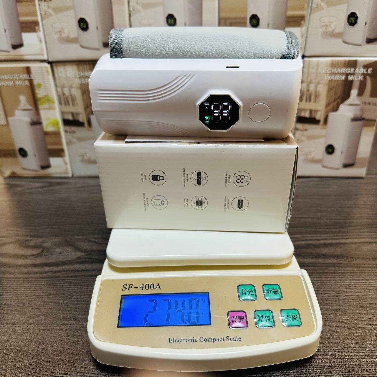 Heated Milk Bottle USB Car Charging Heating Bag Portable Constant Temperature Hot Milk Warmer Milk Bottle Insulation Cover Universal Model