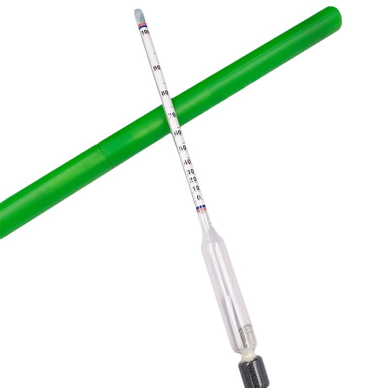 Manufacturers supply alcohol meter single 0-100,0-70 degrees alcohol meter liquor tester wine alcohol meter