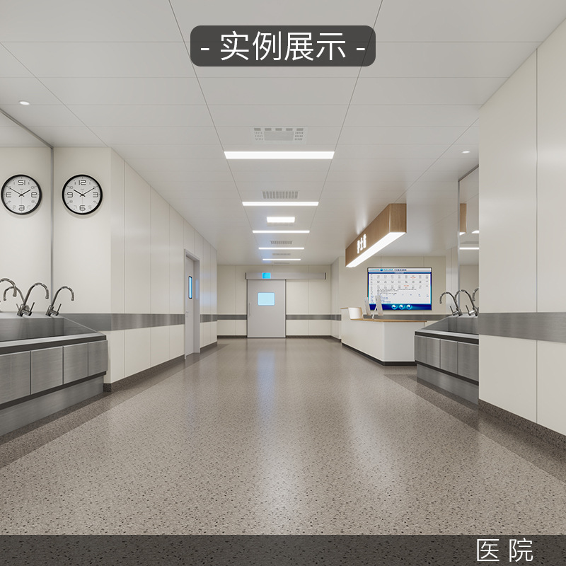 Pvc Floor Glue Cement Floor Direct Laying Composite Floor Leather Flame Retardant Waterproof Thickeneded Wear-Resistant Gym Pvc Plastic Floor