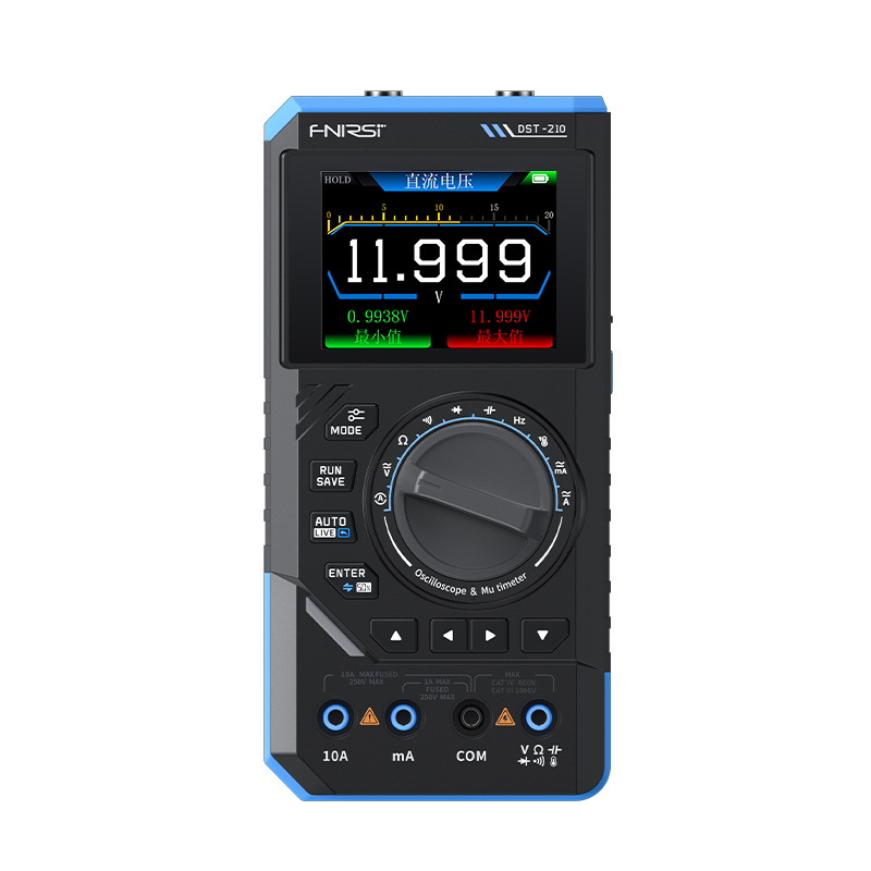 Fnirsi Dst210/201 Three-In-One Four-And-A-Half-Digit Digital Multimeter 10m Bandwidth Oscilloscope Signal Generation