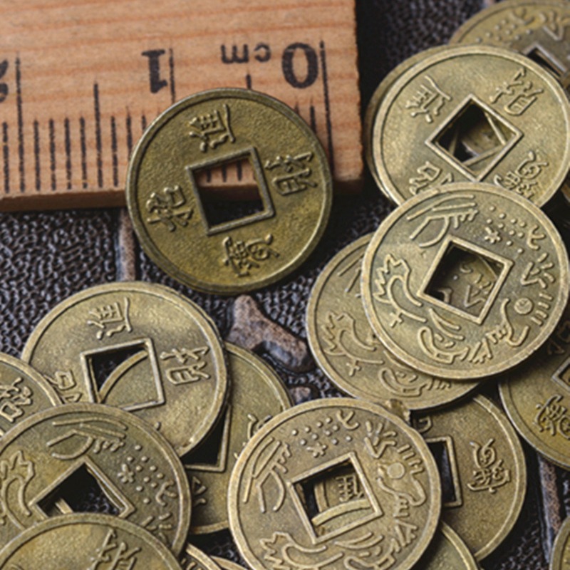 Cross-border Southeast Asian jewelry accessories alloy copper antique coins about 13mm diameter crafts diy accessories