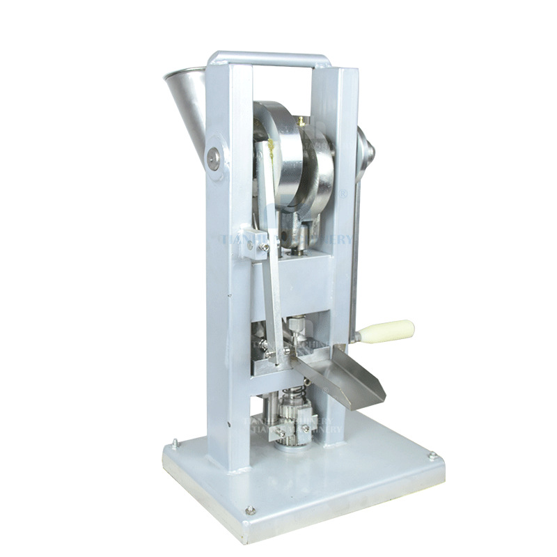 Tdp0 Small Manual Tablet Press Household Tablet Machine Single-Flush Powder Tablet Making Laboratory Hand-Cranked Tablet Press