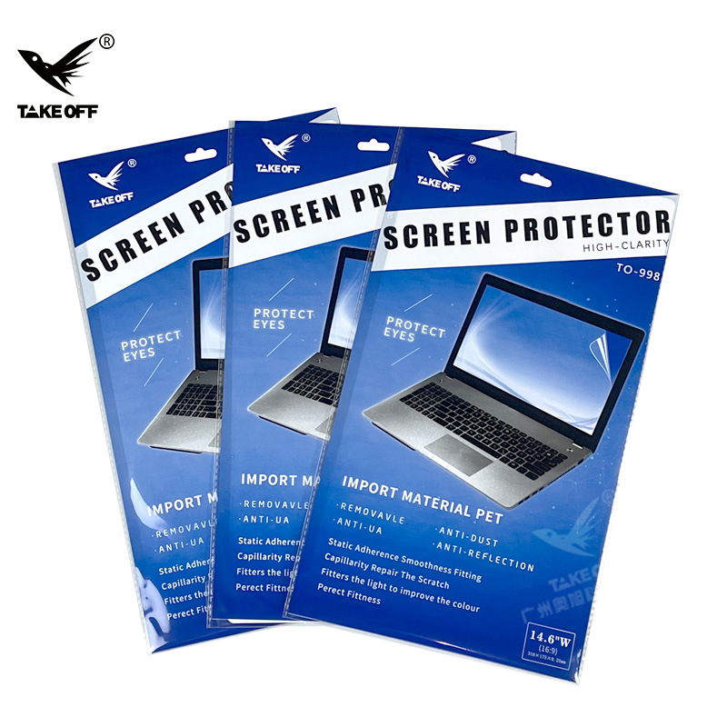 Manufacturer Wholesale Notebook Screen Protector Three-Layer Pet High-Definition Matte Computer Screen Film 15.6inch