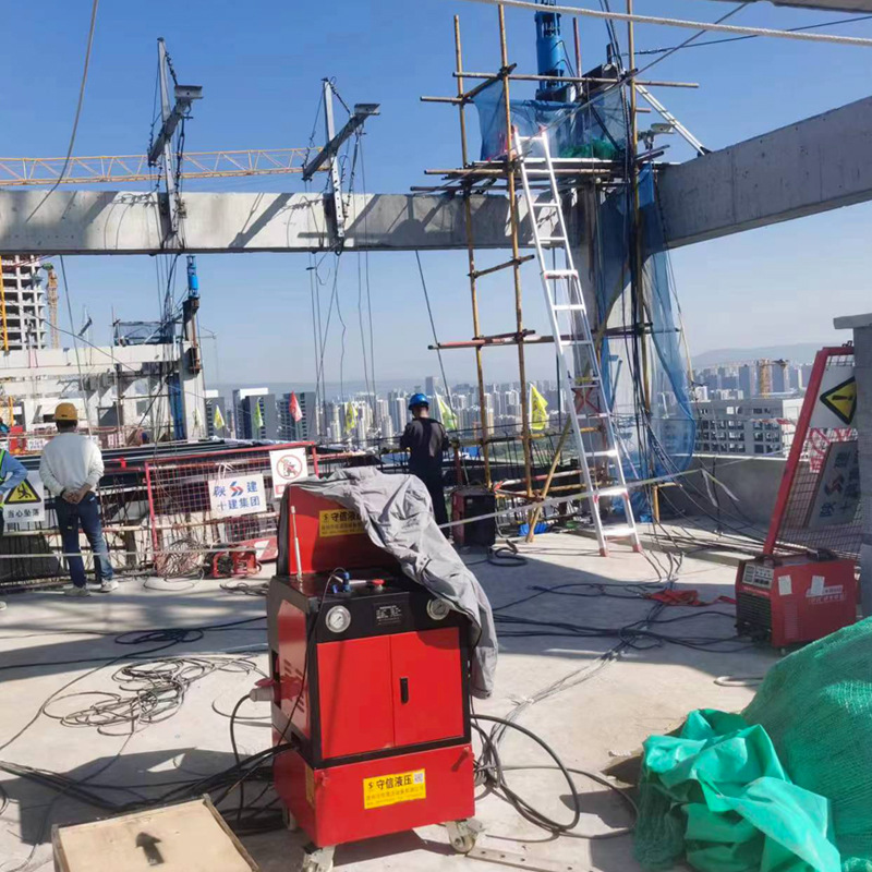 Hydraulic Hoist Truss Intelligent Synchronous Lifting Equipment Customized Steel Corridor Hoist for Mining Engineering Field