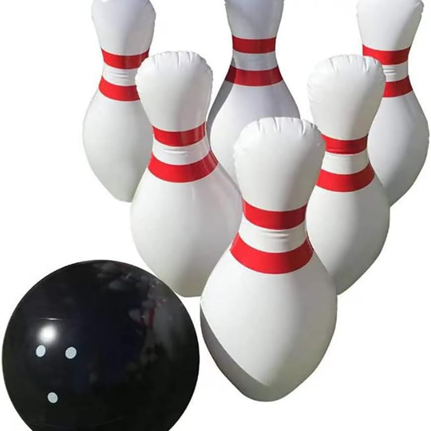 Factory Custom Inflatable Pvc Large Bowling Set Children Outdoor Unicorn Bowling Toy Tumbler