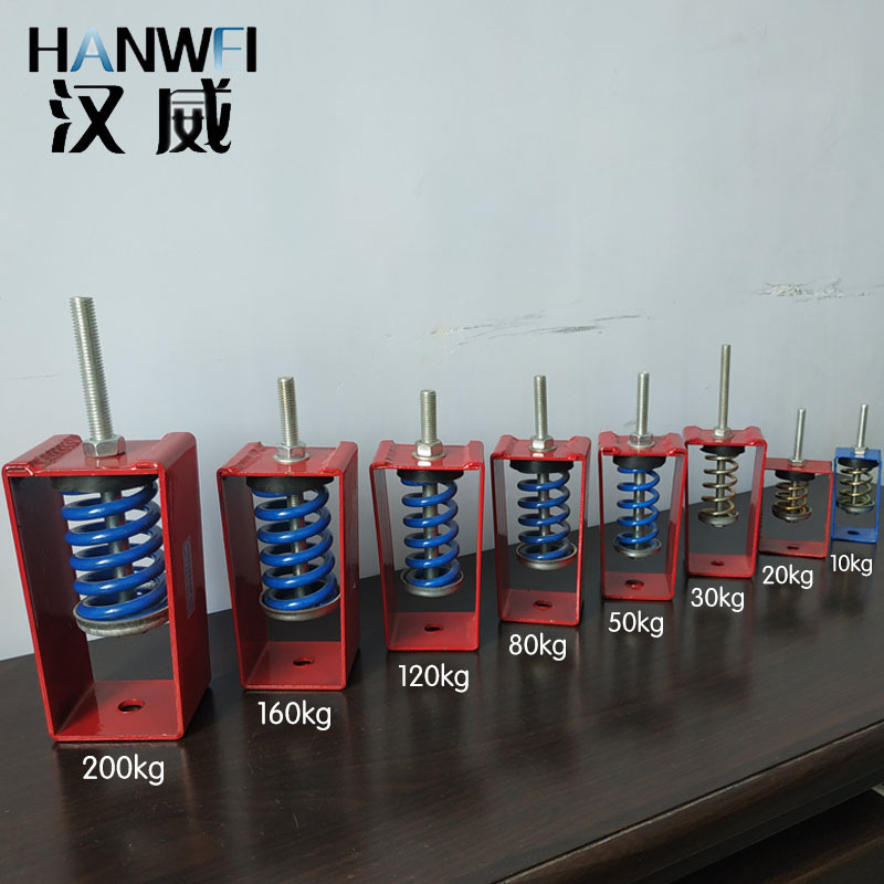 Fan Crane Shock Absorber Xhs Type Damping Spring Shock Absorber Air Conditioning Pipe Ventilation Equipment Hoisting Shock Absorber