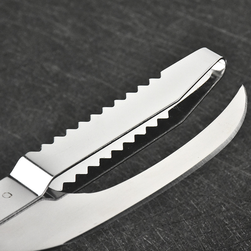 Stainless steel fish belly knife fish scale Planer open fish belly knife fish scale scraper fish scale removal tool kitchen slaughter fish knife