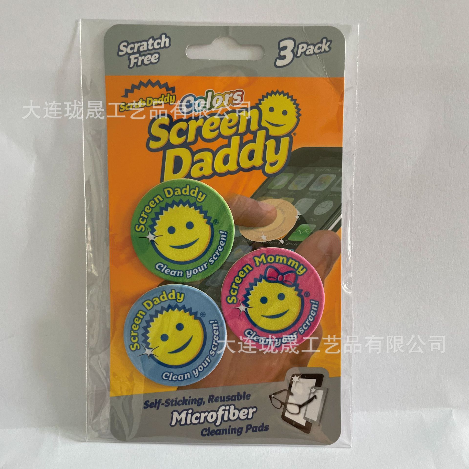 Наклейка для чистки мобильного телефона, протирка экрана TDS, японская присоска, протирка экрана для Гонконга, Макао и Тайваня