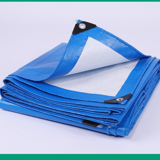 Wholesale Cross-Border Export Middle East Africa Southeast Asia 140g Thickeneded Pe Wear-Resistant, Rainproof and Sunproof Tarpaulin