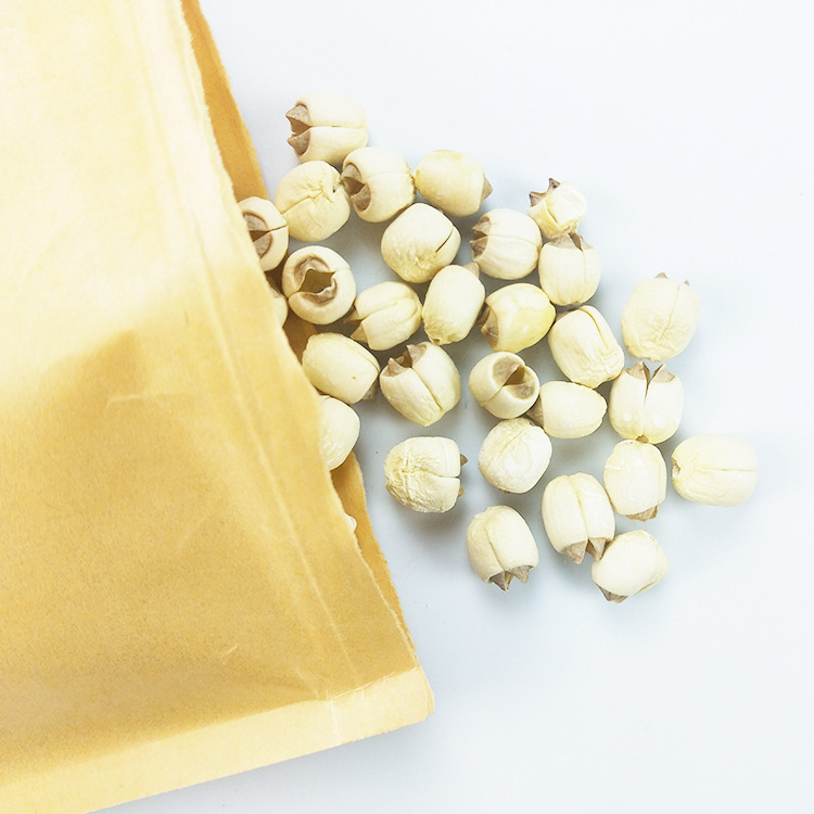 Origin: Guangchang Farmhouse Lotus Seeds, Large, Coreless, Whole, Hand-Peeled White Lotus Seeds, 500g, Handmade by Farmers