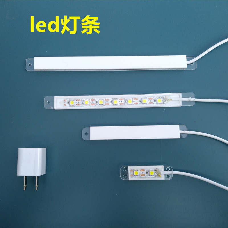 Аксессуары для LED светодиодной полосы, используемые на круглой фильтровой коробке белый свет синий красный свет DIY аквариумная акриловая лампа