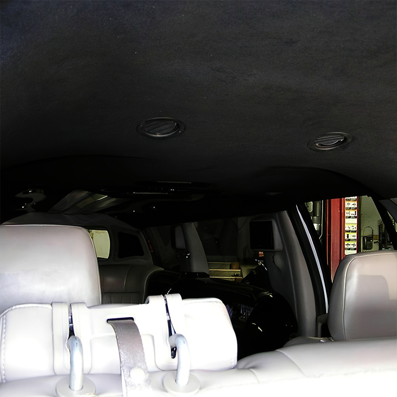 Car roof cloth car suede with sponge top cloth without glue interior modification renovation shedding repair